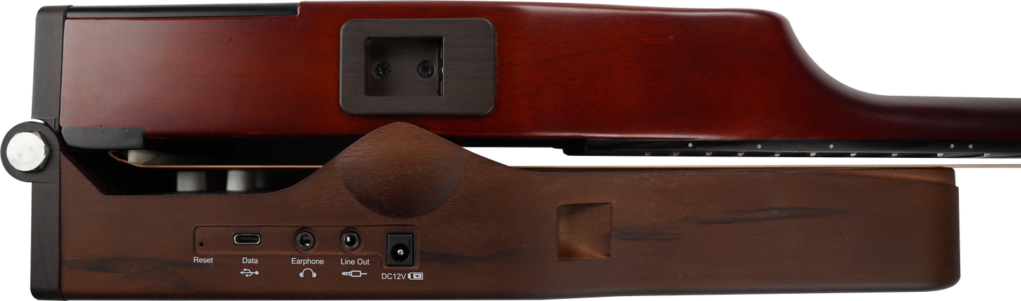 Mogabi Travel Guitar 200 Mic Preamp Package